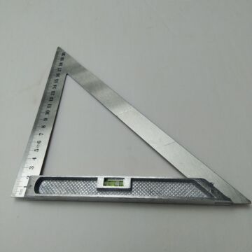 铝合金三角尺木工测量绘画工具三角尺建筑工具木工家用量尺