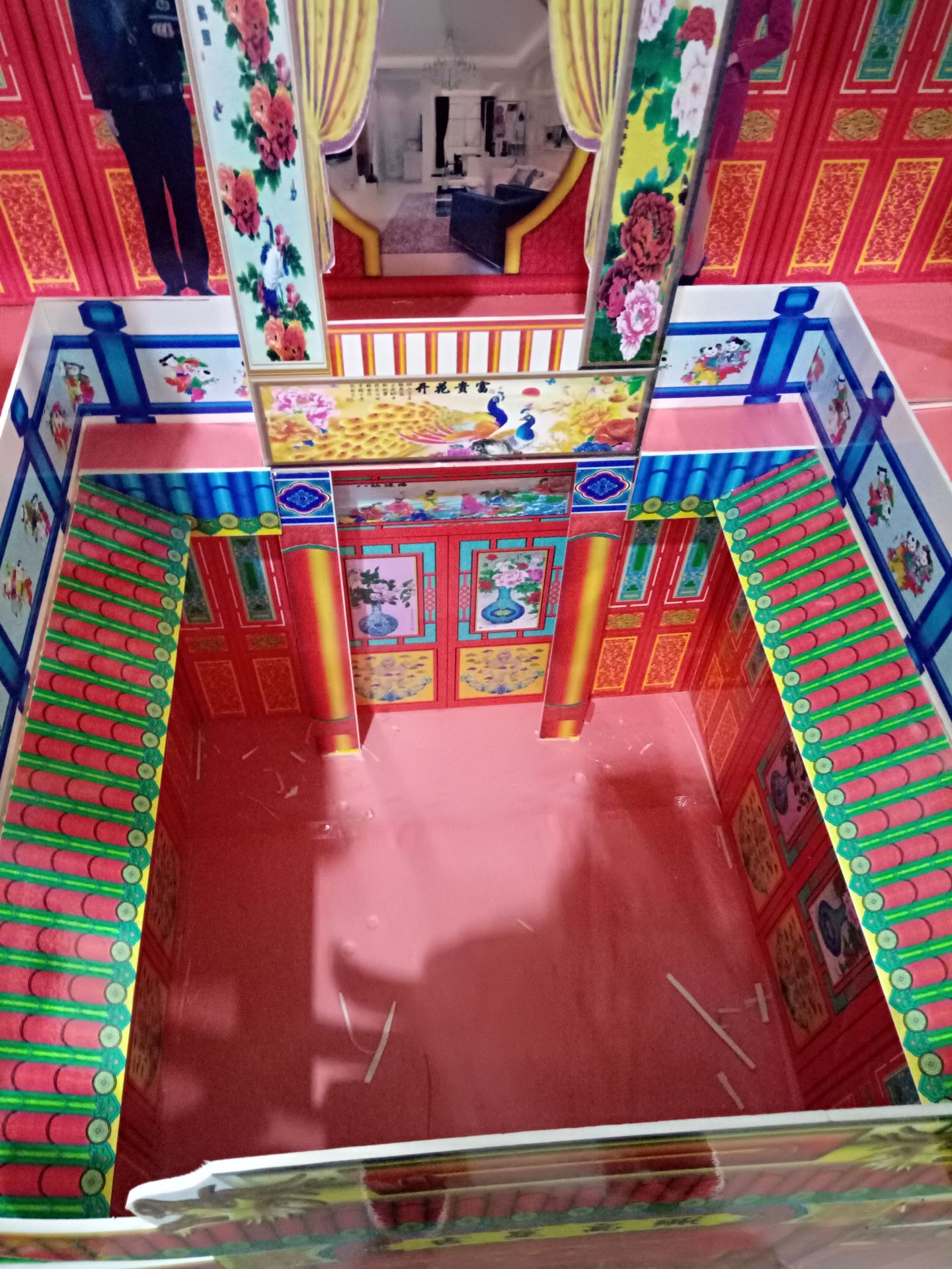 热销纸活纸扎 泡沫福临别墅 福贵祥殡葬产品厂家直销爆款