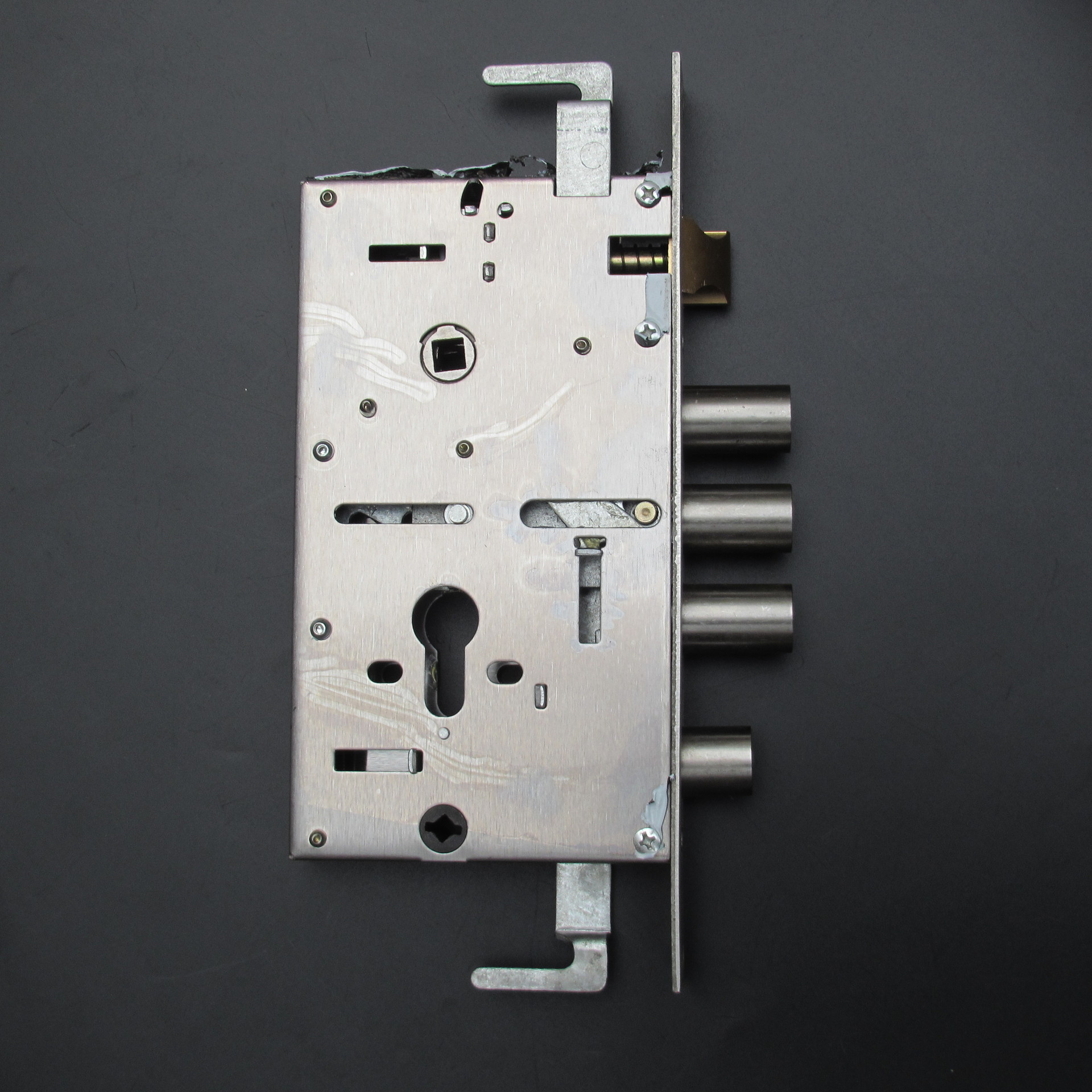 双快双活304不锈钢锁体防盗门指纹锁体密码锁大霸王通用型240*30