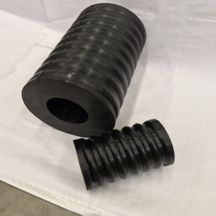 复合弹簧螺纹弹簧18029080橡胶弹簧减震柱震动平台用减震垫