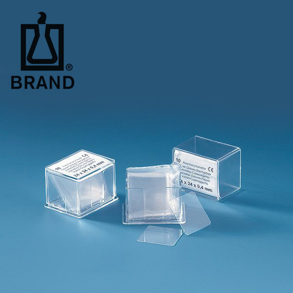 brand普兰德血细胞计数板专用盖玻片硼硅酸盐玻璃ivd货号723015
