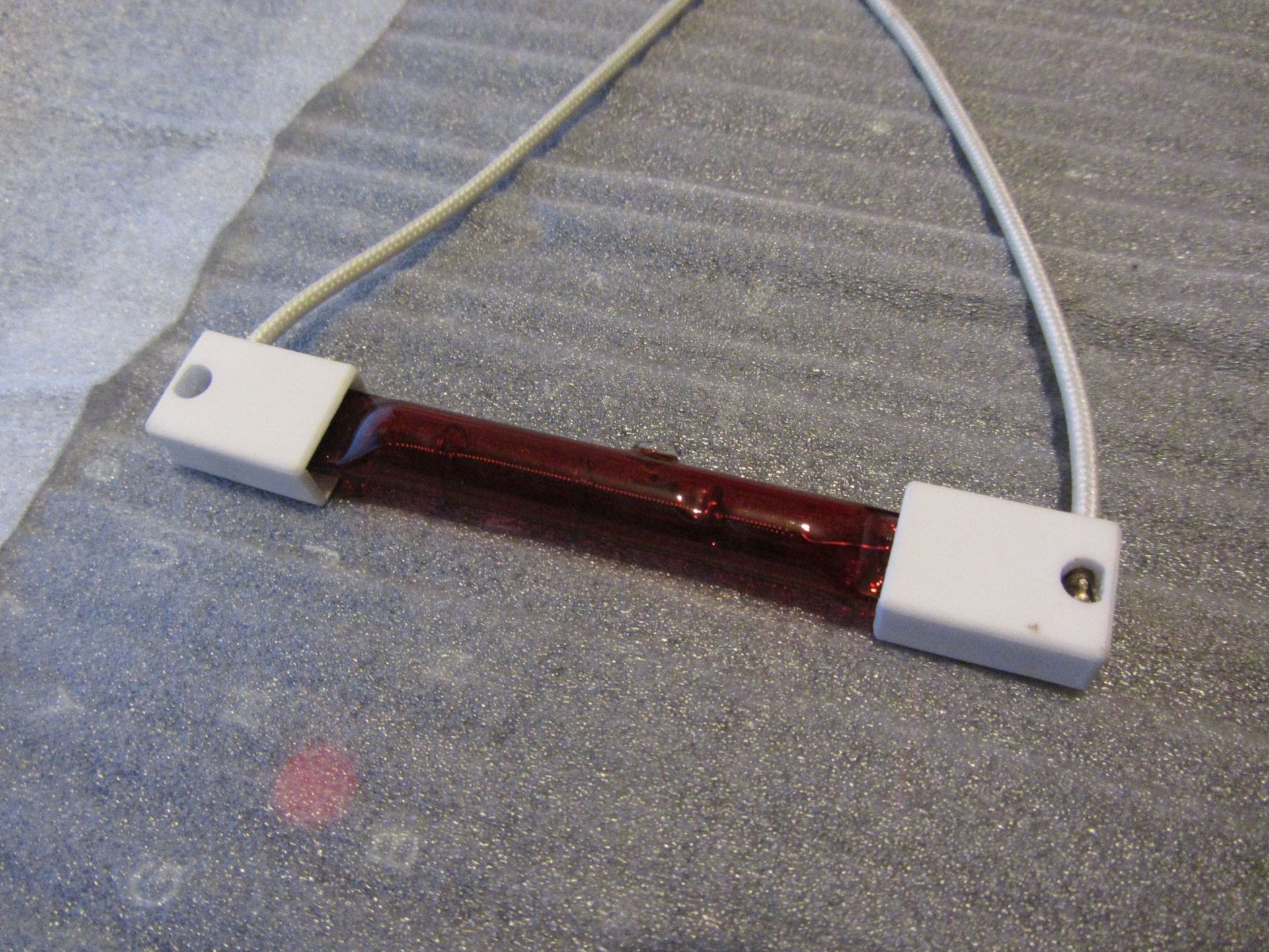 红宝石卤素灯管 镀金钨丝灯管 干燥机加热管石英红外线发热管定做