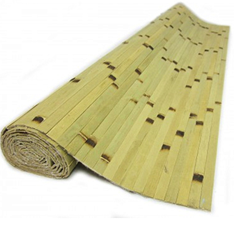 竹皮火烧节无线竹席竹饰面板材装饰竹席竹片竹子吊顶墙面装修材料