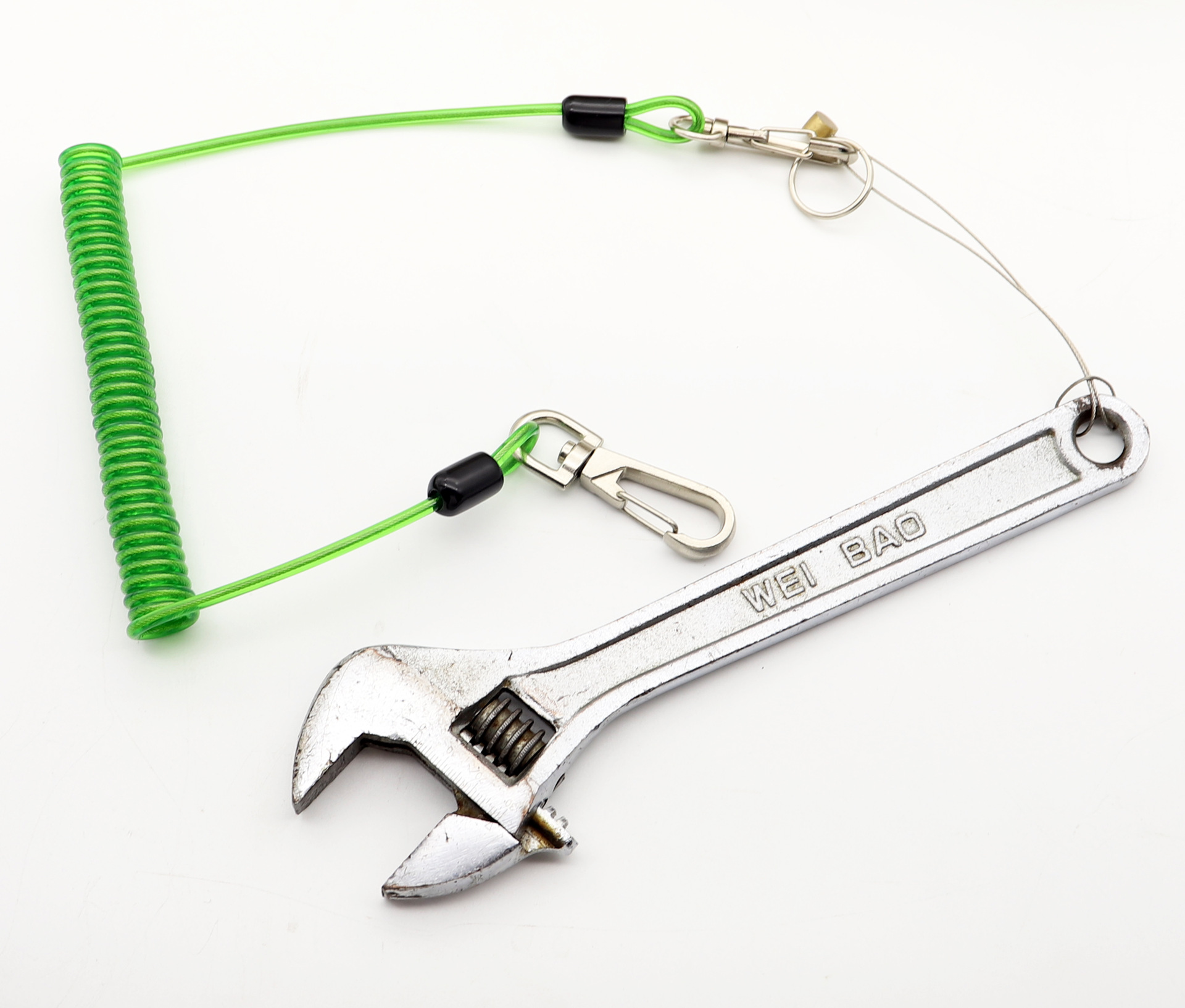 实力商家高端定制承重20kg高空作业工具安全绳 工具防坠绳 失手绳