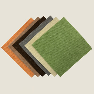 北欧 涤纶亚克力防滑 客厅沙发茶几地毯地垫 自黏拼接方块毯