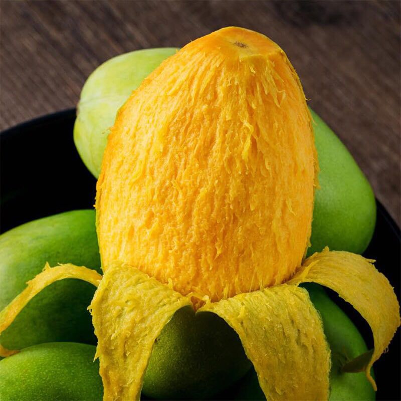 越南新鲜进口水果芒果新鲜包邮玉芒香芒大青芒大芒果现摘现发
