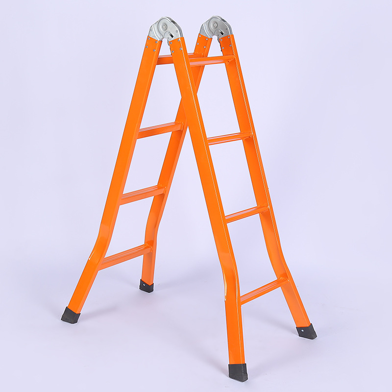 源头厂货两用梯人字关节铁梯 家居超市仓库工程梯子