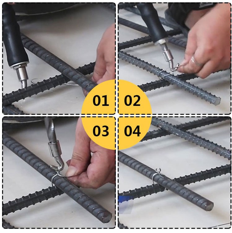 半自动直钩钢筋捆扎器铁丝捆扎神器手动捆丝器省力工地扎钩扎丝钩