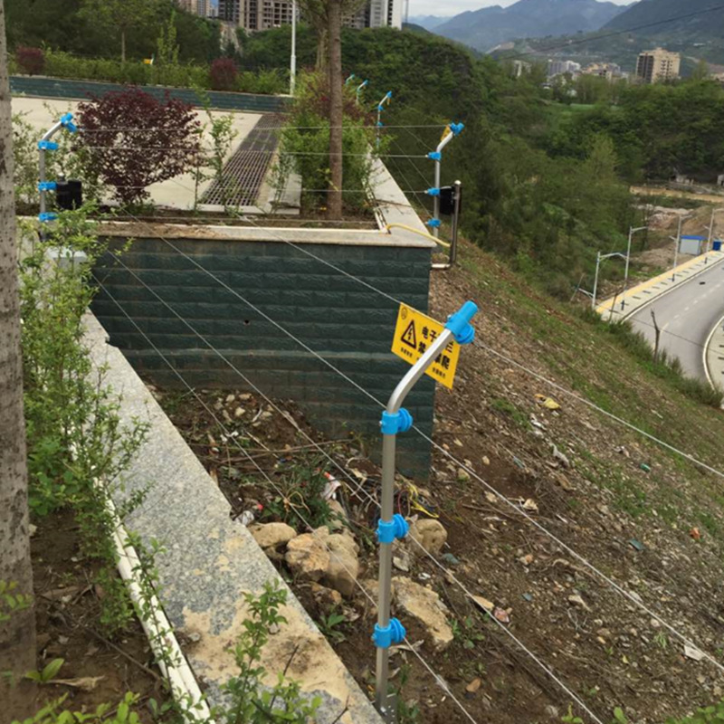 电子围栏系统主机防盗电网养殖电围栏前端配件 单双高压脉冲主机