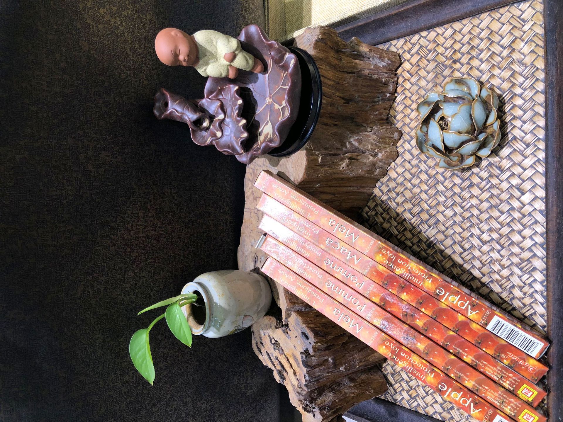 印度香 达摩香 老塔香 薰熏香藏香檀香沉香-水果香(每小盒8根)