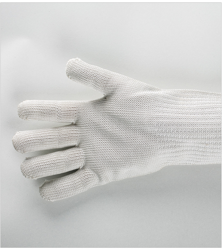 钢丝加长护臂防砍防刺防刀防身护具护腕护手护臂防割手套战术护具