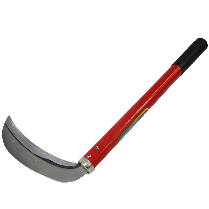 批发镰刀割麦子割草刀登山探路长柄镰刀厂家直销