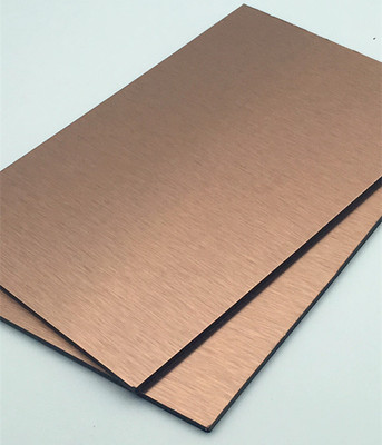 广东优质拉丝铝塑板 同兴达铝塑板 棕桐拉丝铝塑板