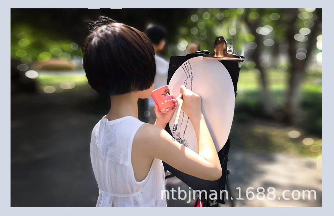 加厚款美术绘画过滤纸250g270g圆形方形长方形美术画画滤纸彩画