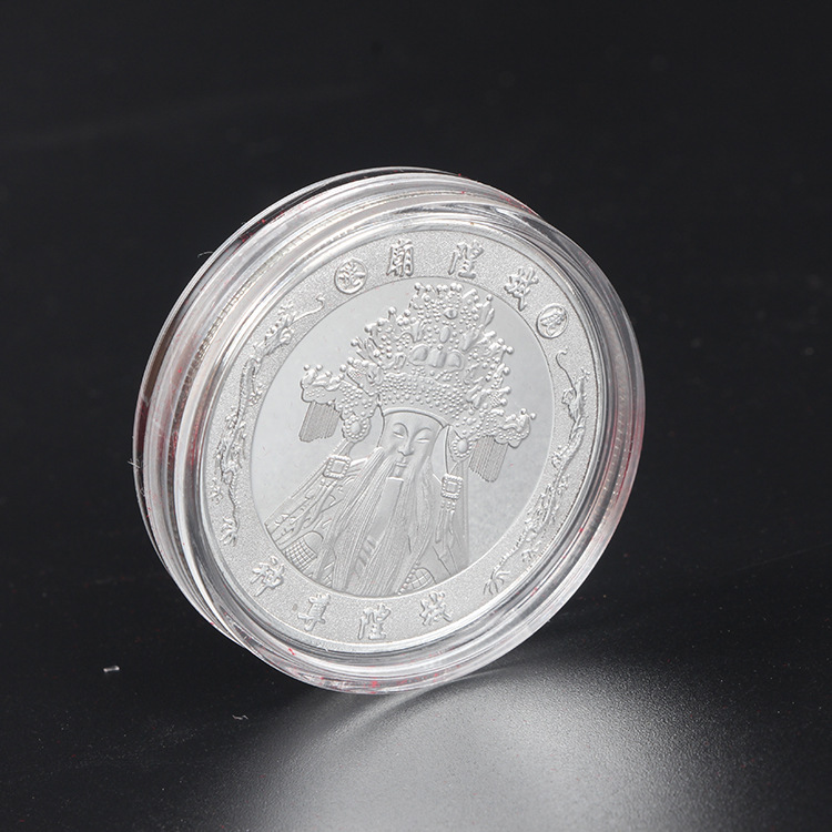 厂家定制999纯银纪念币 周年庆典活动纪念品 公司庆典银币纪念币