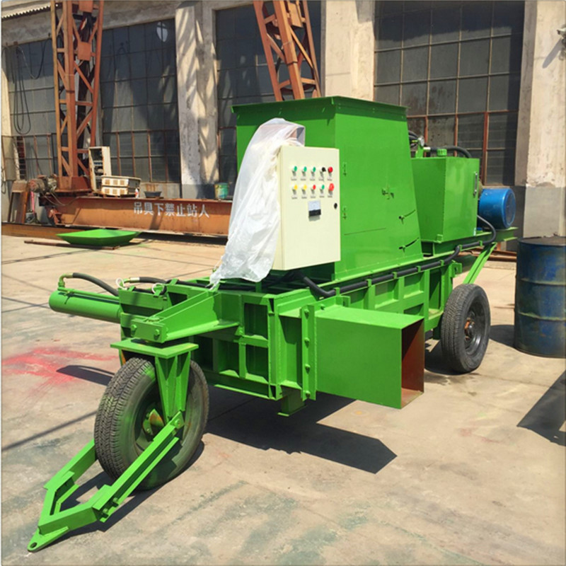 小型青贮苜蓿草打包机 干草秸秆饲料打包机 养殖用牧草压缩打捆机