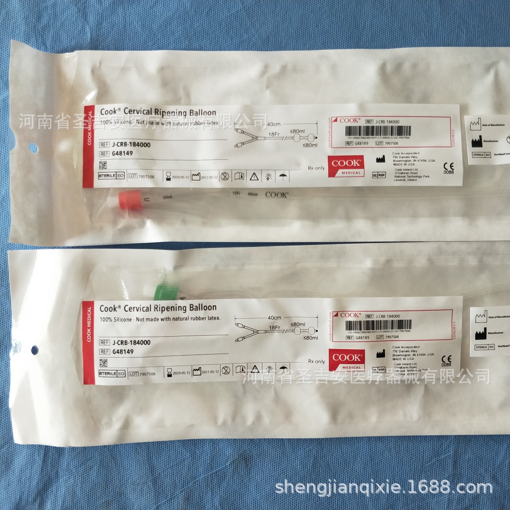 供应美国库克子宫颈球囊扩张导管j-crb-184000 宫颈扩张导管