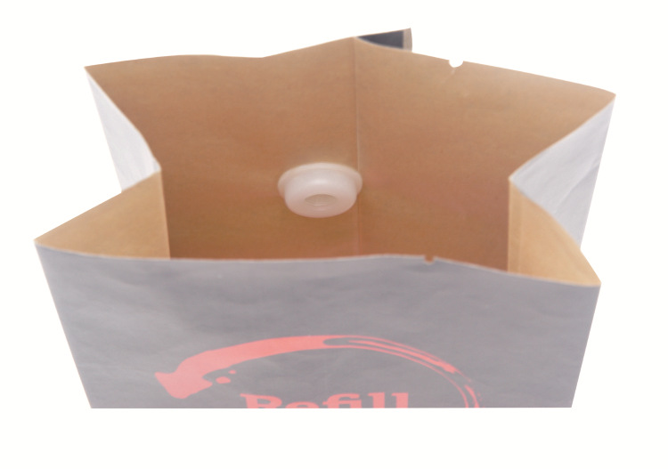 定做单向排气阀咖啡袋 中封自立软包装袋 长款彩印咖啡包装袋