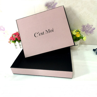 定制新款衣服包装盒长方形服装礼盒包装定制天地盖礼品盒批发