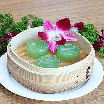 芦荟糕 速冻素食 点心食材 酒店餐厅 半成品 400克*10包*12块/件