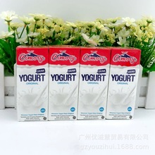 批发印度尼西亚进口 西莫尼酸奶 原味酸奶饮品200ml*24盒/箱