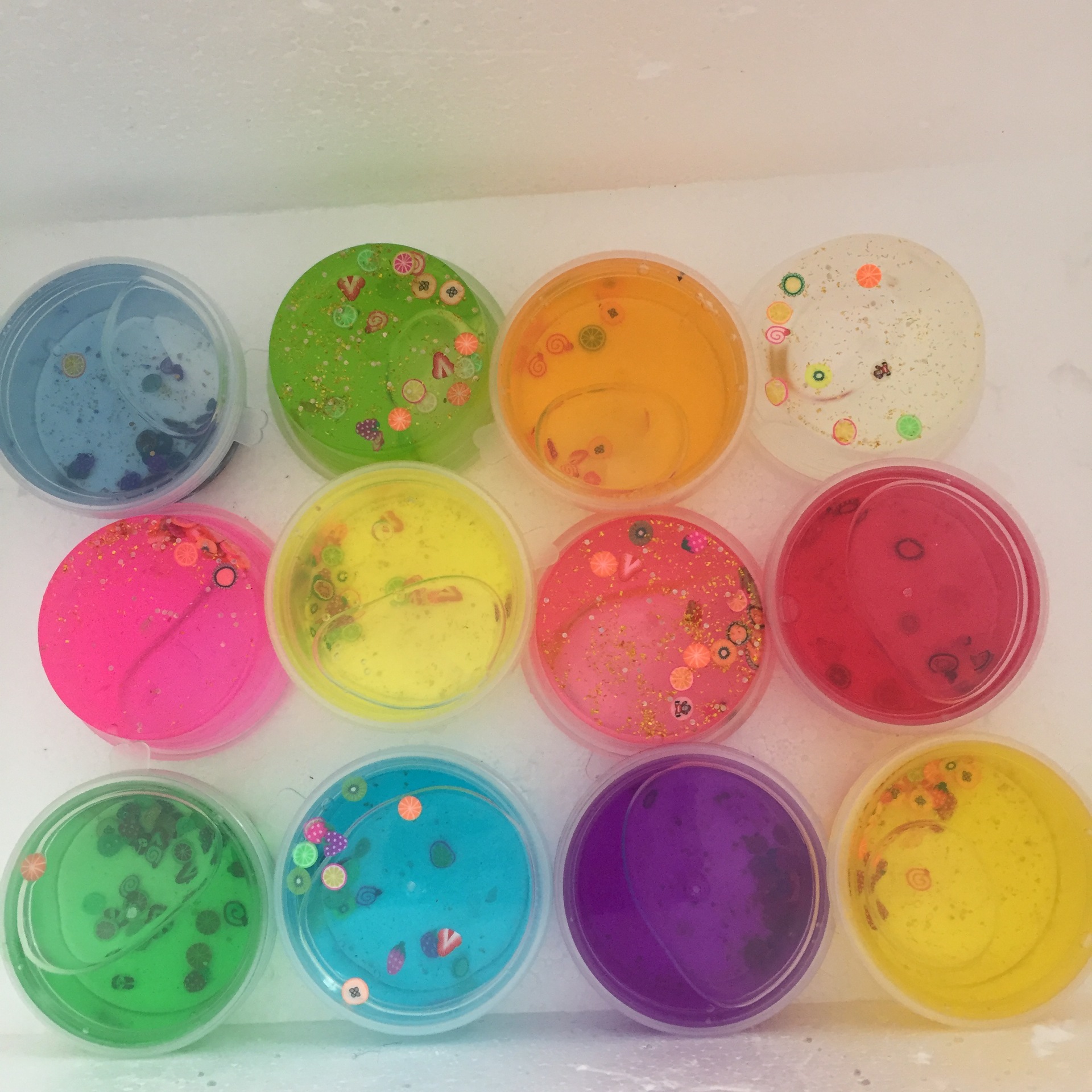 史莱姆水果水晶泥彩泥橡皮泥儿童玩具无毒环保diy创意彩泥粘土