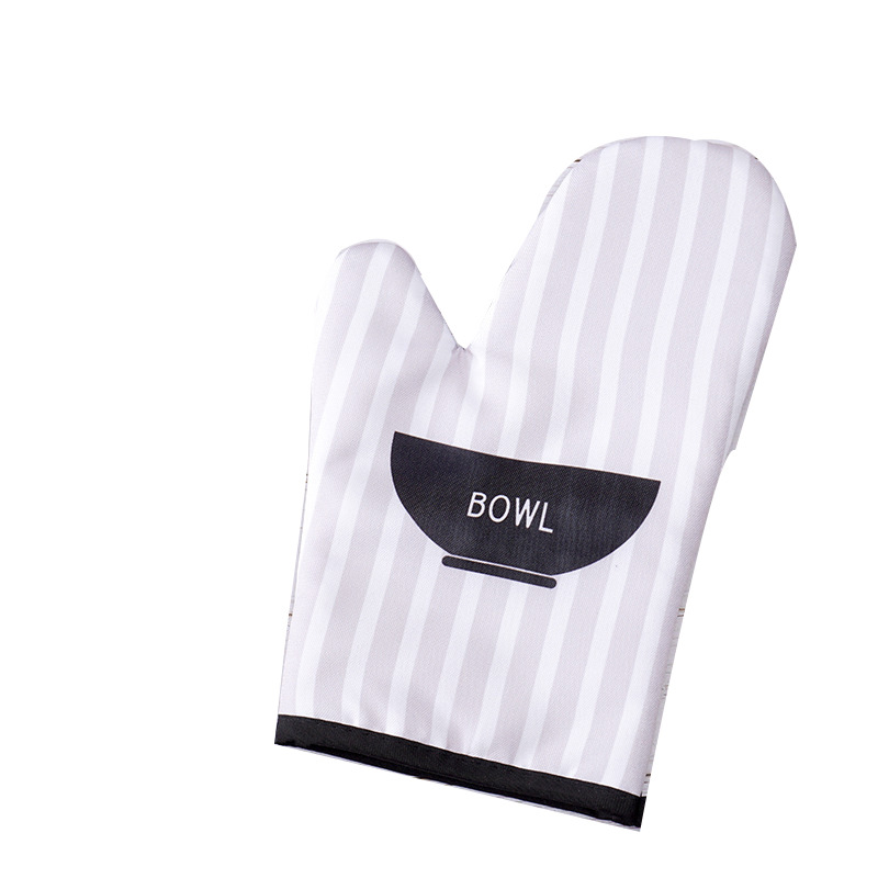 New Personalized Thermal Insulation Gloves Kitchen Baking Microwave Oven Anti-Scalding Heat-Resistant Kitchen Gloves