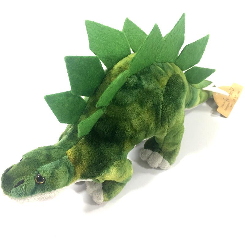 吉祥物恐龙毛绒公仔侏罗纪世界电影周边卡通恐龙玩具绿色动物造型