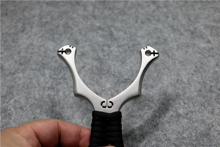 新品悟空牙签弹弓304不锈钢线切割单卡灵蛇卡球单股铁手祥云顶卡