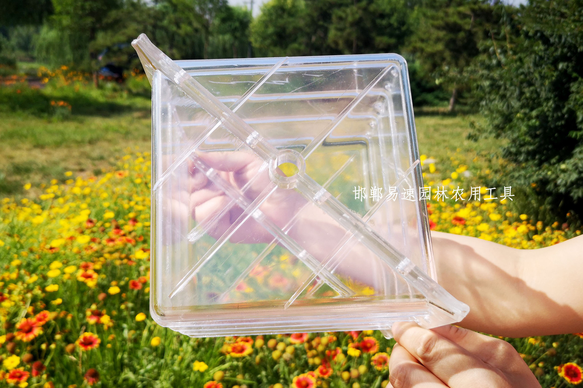 方形西瓜定型生长模具15x15方西瓜成型模具方形塑料模具厂家直销