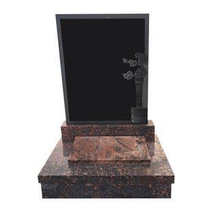 定制生产艺术墓碑 现代陵园墓地艺术墓碑农村土葬石雕艺术墓碑