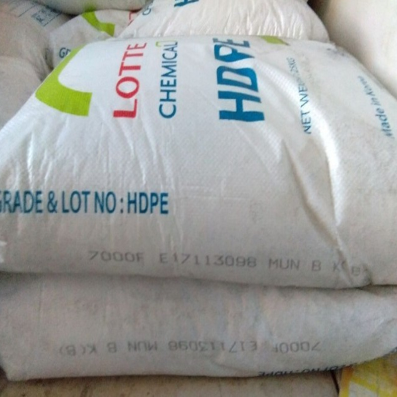 hdpe乐天化学7000f挤出高强度农用薄膜购物袋高密度聚乙烯