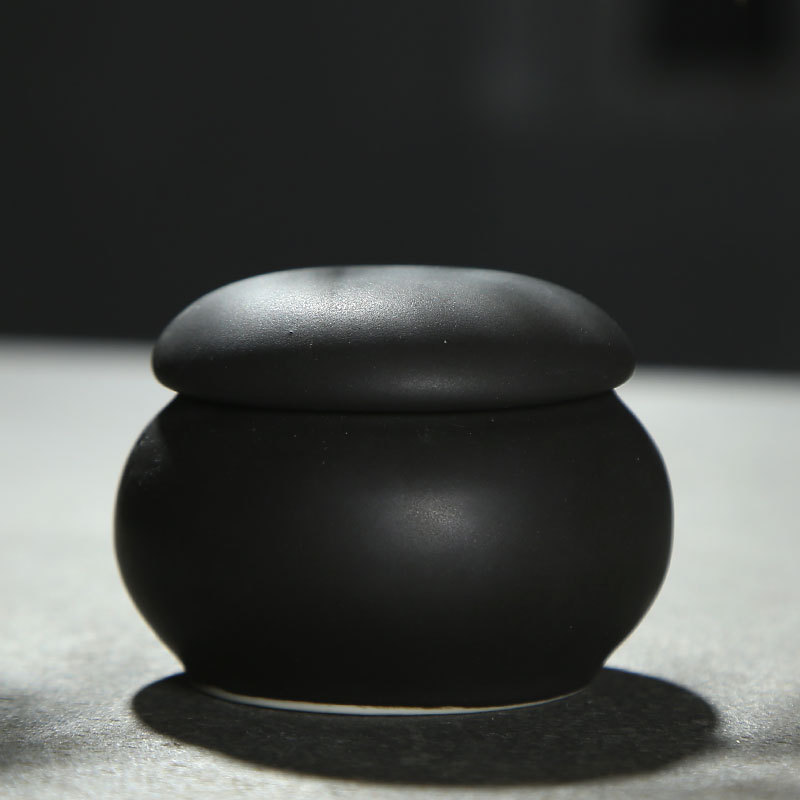 瓶子小陶瓷密封罐子茶叶罐 化妆品粉底面霜瓶口红胭脂盒药膏瓷盒