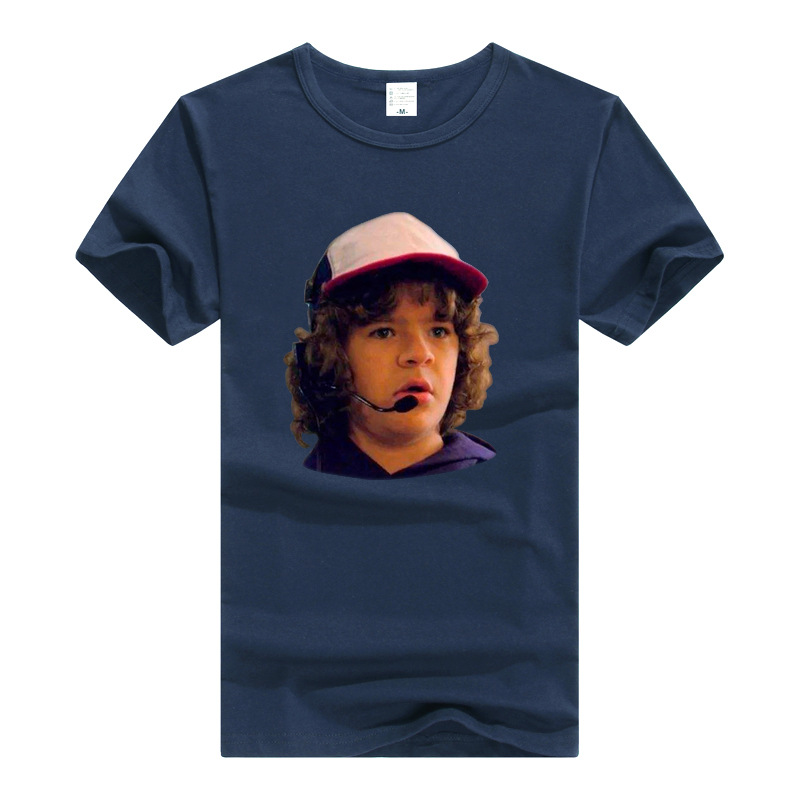 外贸批发美剧怪奇物语stranger things周边衣服男女情侣装短袖t恤