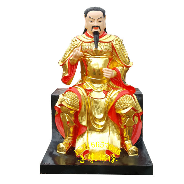 河南塑像厂祖师神像批发定做披发祖师神像图片南顶祖师老爷神像