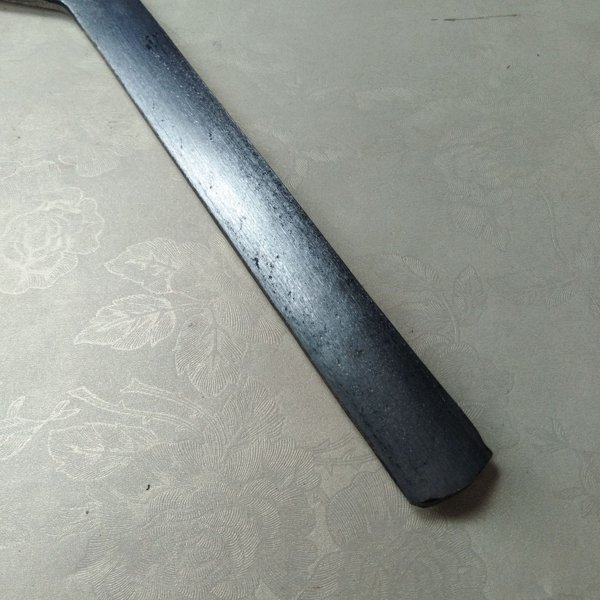 手工锻打双面砖刀 砌墙刀瓦刀工具 砍砖泥工瓦刀 胶柄砖刀 瓦刀