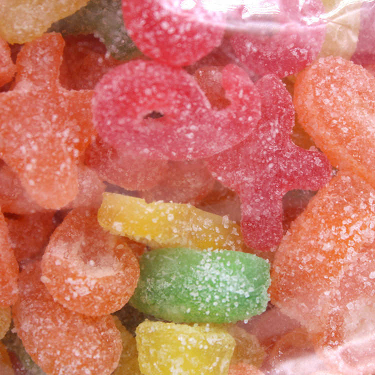 34休闲零食qq糖果味软糖2500g散装 甜蜜可口水果软糖休闲食品小吃