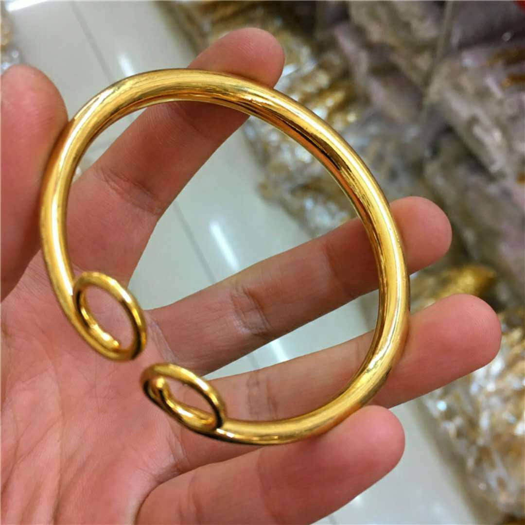 2019新款手镯紧箍咒情侣网红紧箍咒镯子大圣归来开口镀金手环批发