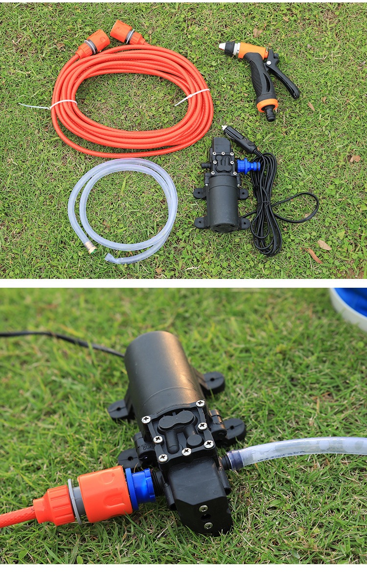 车载 洗车机 高压洗车机 水泵洗车电动车汽车洗车 自吸泵 洗车器