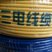 厂家直供 三电BVR10平方电线电缆 单股铜芯软线YCW RVB KVVRP NGA