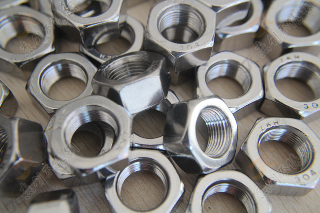 m18*1.5不锈钢细牙螺母din934