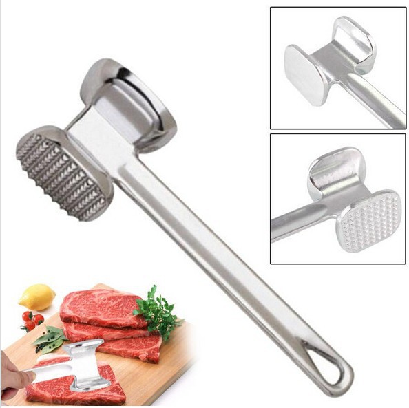 Kitchen Innovative Aluminum Alloy Meat Tenderiser Tenderizer Minced Meat Hammer Steak Hammer Supplies Hand Tools Kitchenware