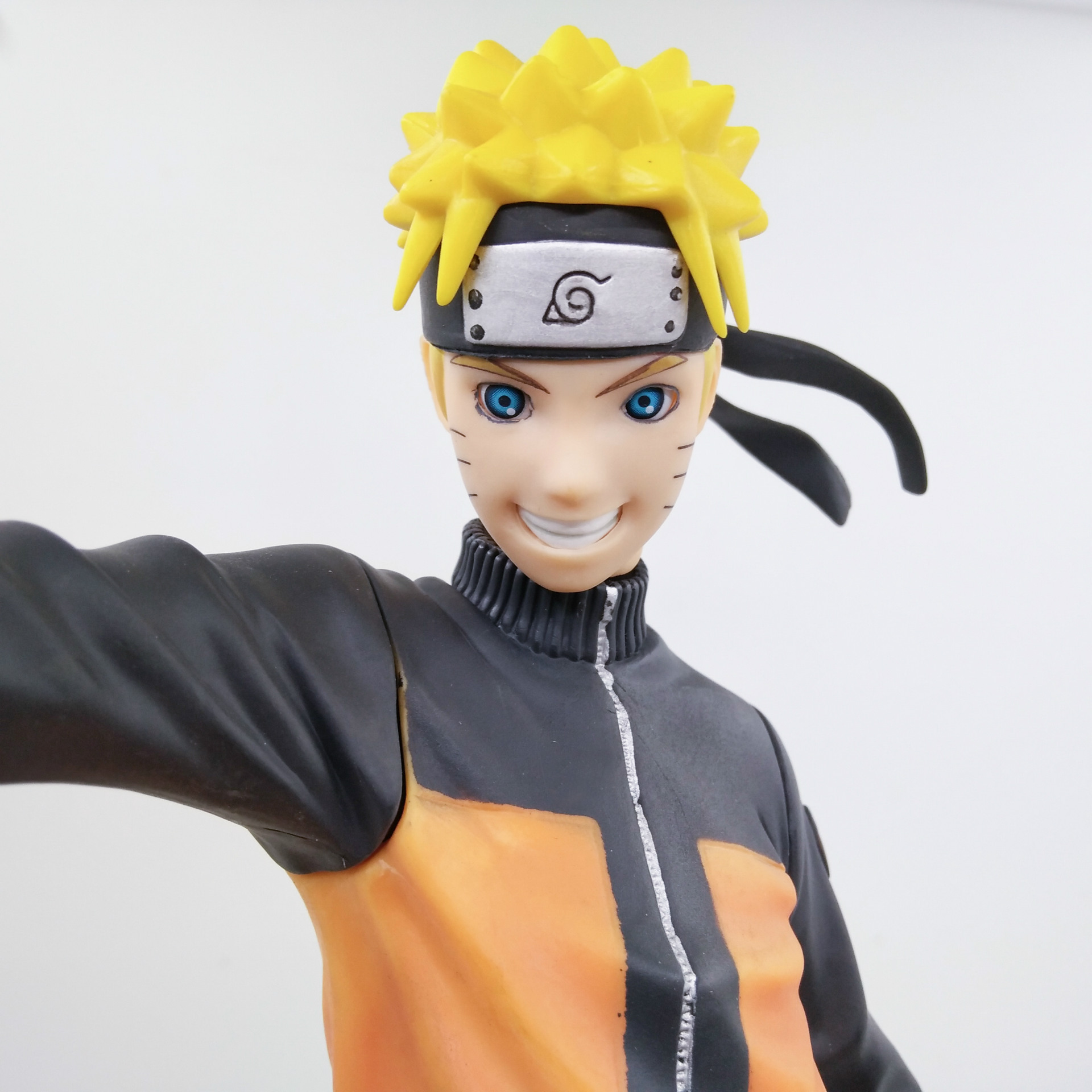 火影忍者 四代目 漩涡鸣人 限定版 换脸粘土盒装 手办 摆件 模型