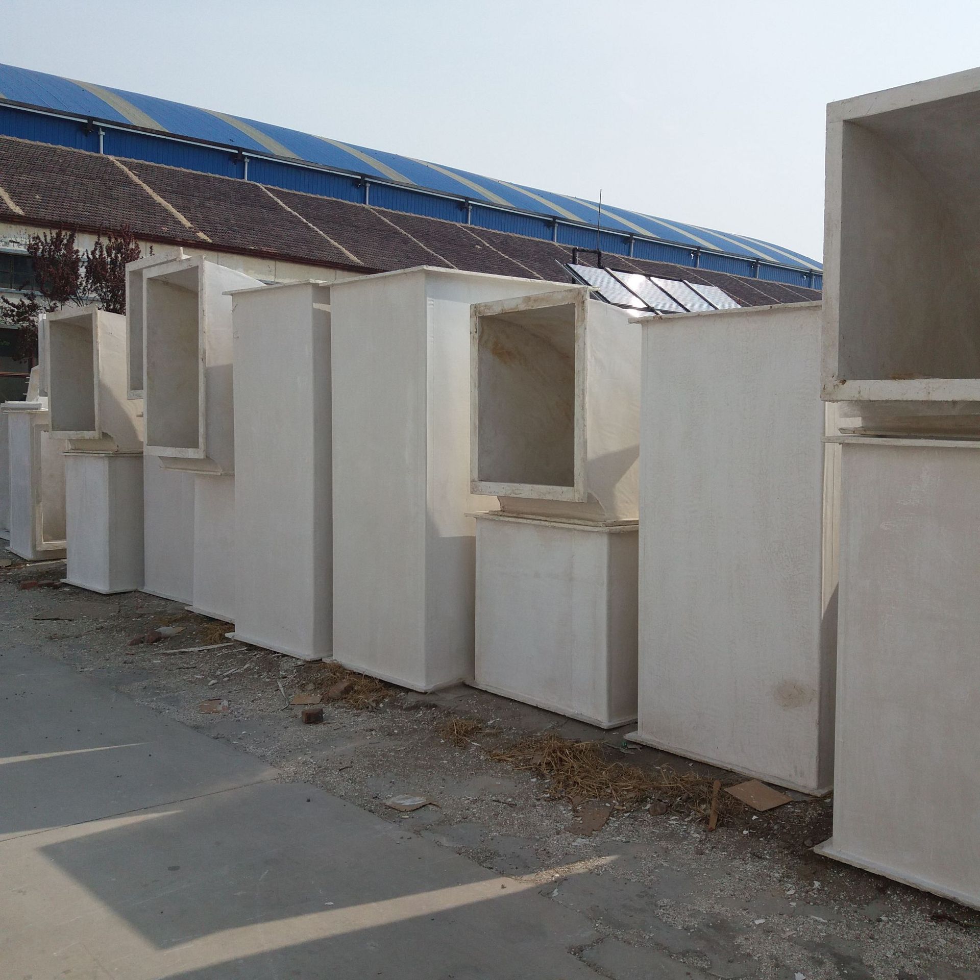 内蒙赤峰销售批发树脂无机玻璃钢通风管道 玻璃钢风管