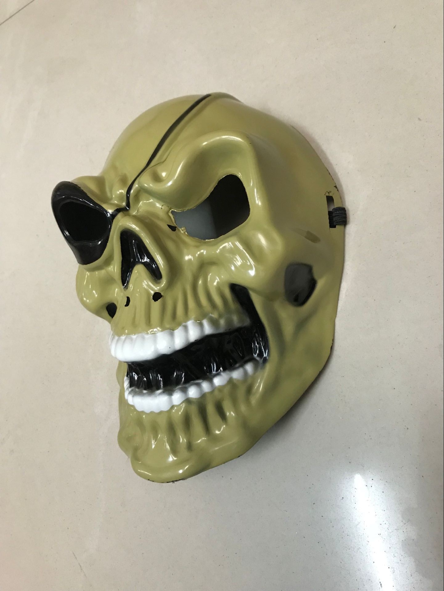 万圣节恐怖面具cos道具惊声尖叫面具吓人鬼脸cs骷髅魔鬼面具