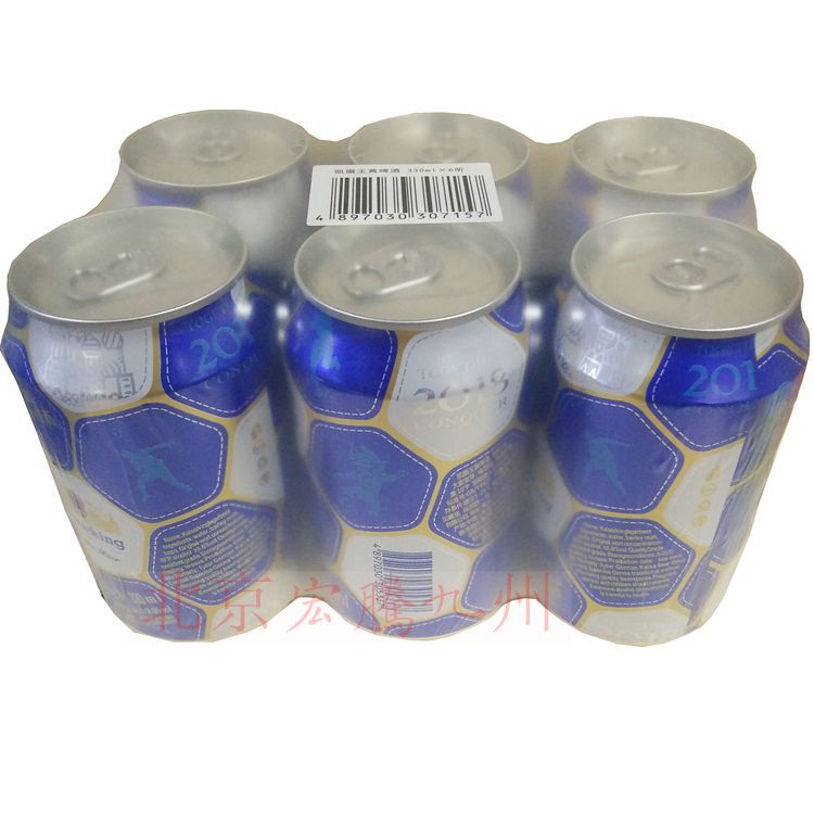 2018 足球杯啤酒 凯撒王黄啤酒 24*330ml 整箱
