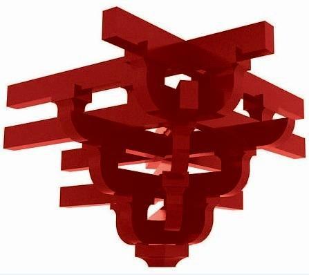 古建构件 铝斗拱金属斗拱 不锈钢斗拱 金属天花板 斗拱金属瓦