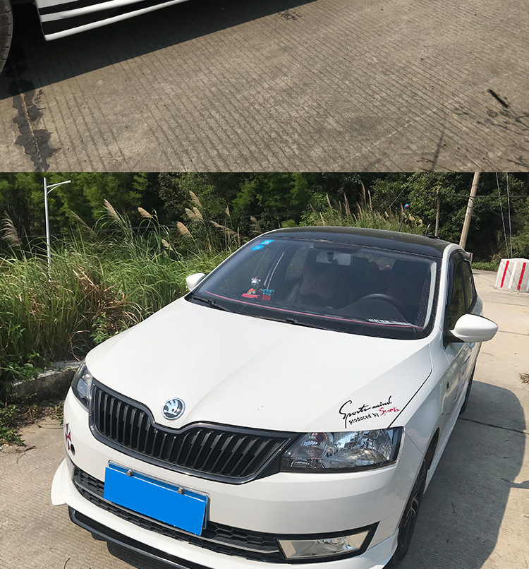 2015款斯柯达昕锐改装大小包围三厢昕锐改装包围前唇后唇侧裙