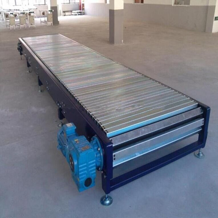 货物链板传送机 纸箱板式输送机安装维修方便