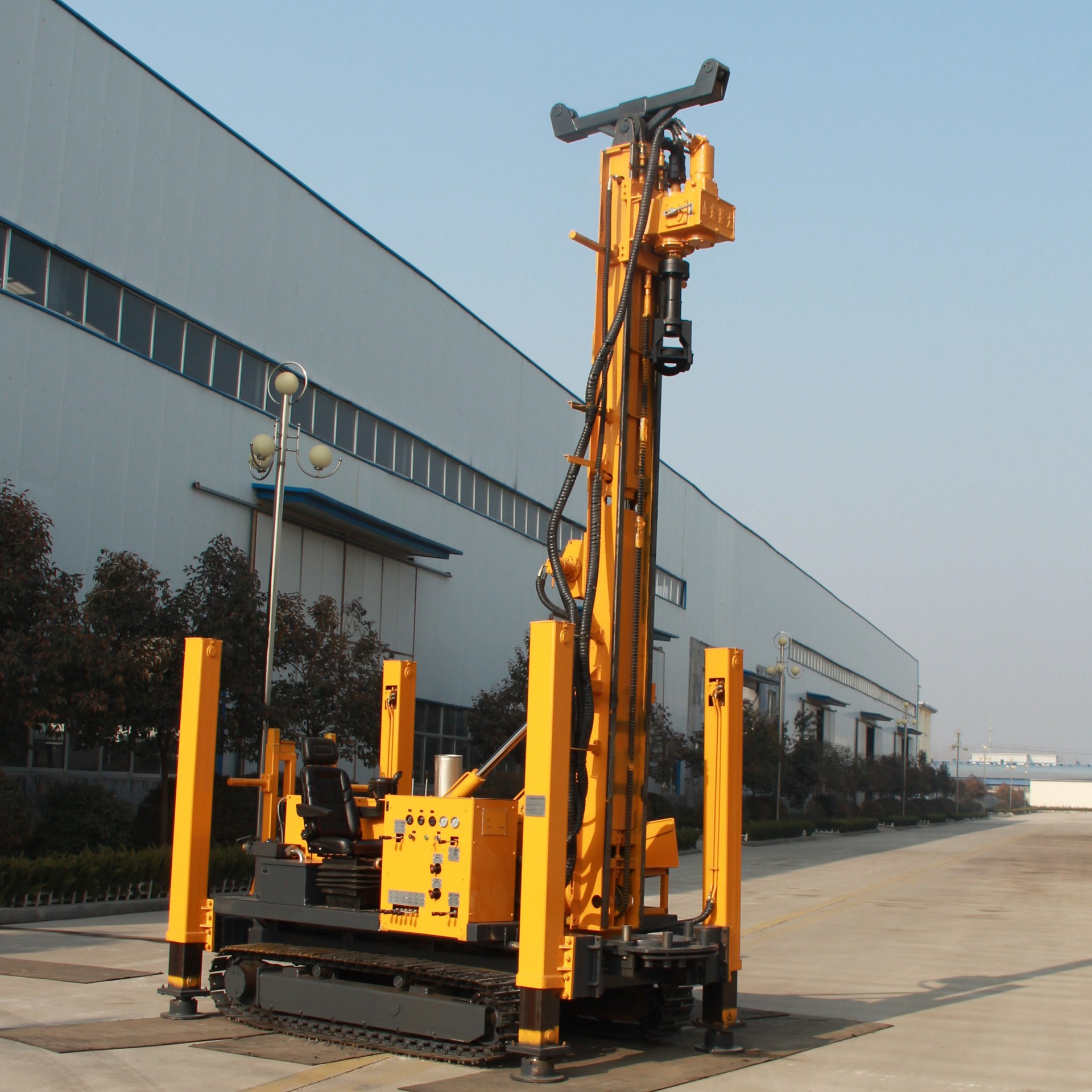 山东蒙阴260米水井钻机 适用于地温钻井 农田灌溉打井设备